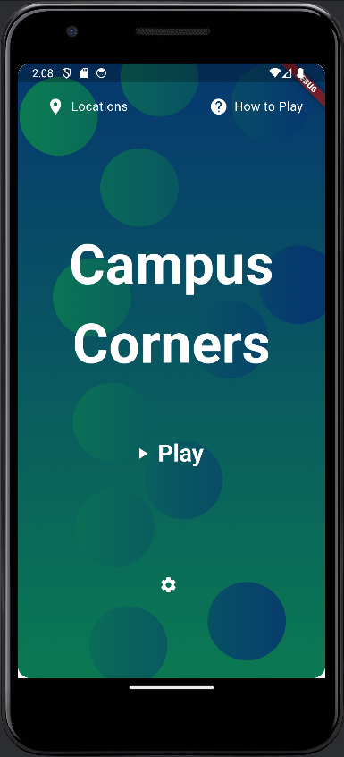 Geolocation App Screen 1